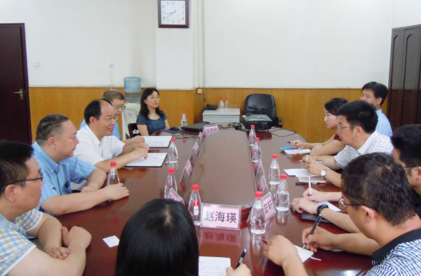 天津国际生物医药联合研究院考察团到PA视讯参观考察<br />