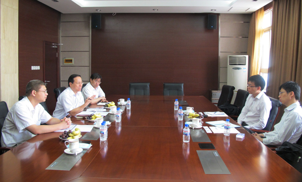 新加坡投资公司代表访问PA视讯